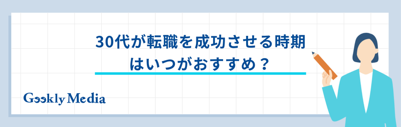 転職活動 期間 30代