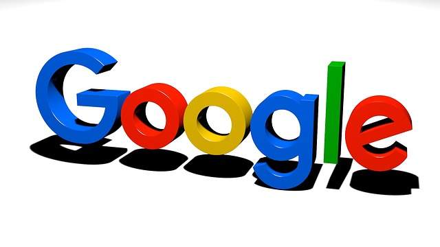 google, logos, 3d