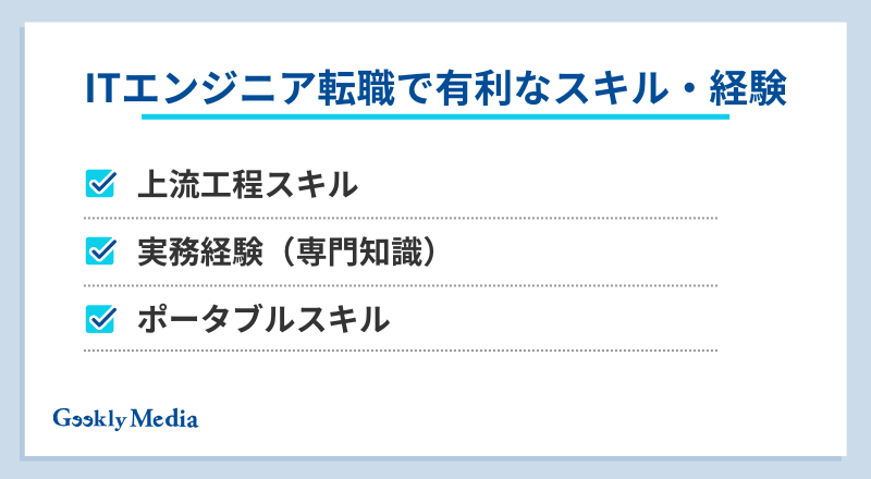 エンジニア 転職 有利