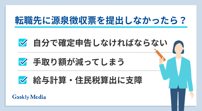 源泉徴収票 退職後