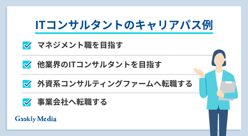 ITコンサル キャリアパス