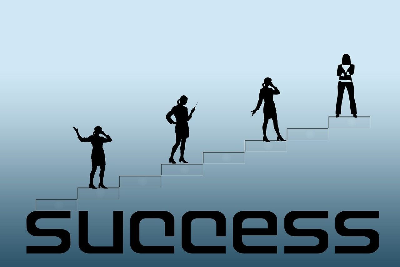 女性,ビジネスウーマン,階段