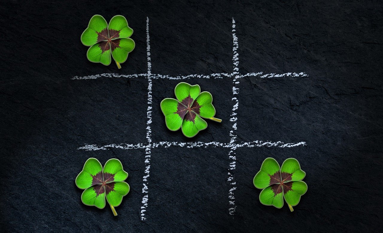 四つ葉のクローバー