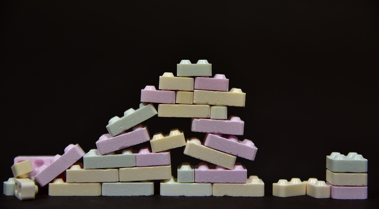 不安定なブロック