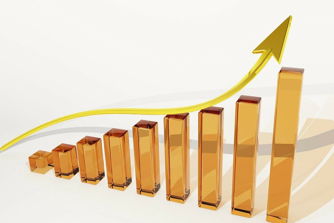 グラフ,成長,金融