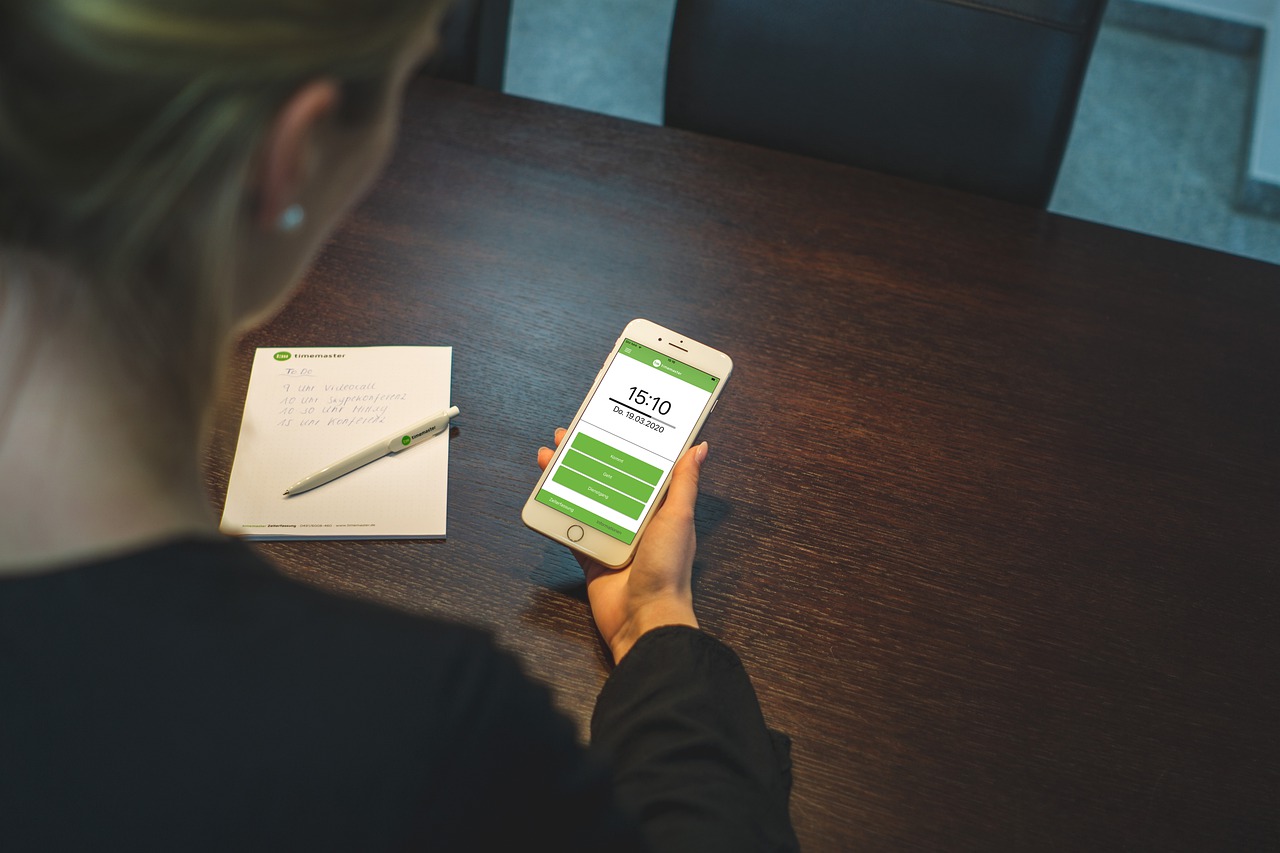 スマホとメモ帳