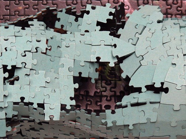 puzzle, pieces of the puzzle, play