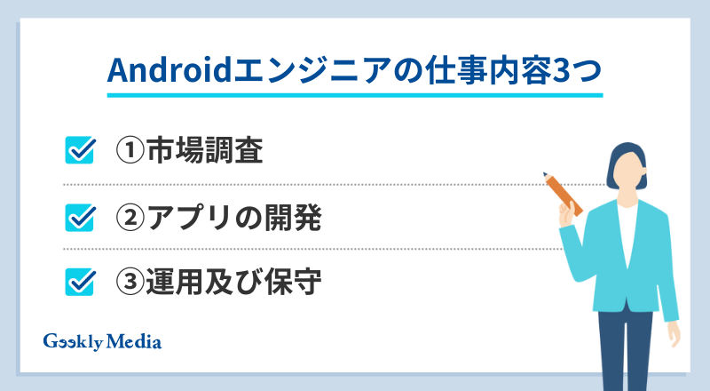 android エンジニア