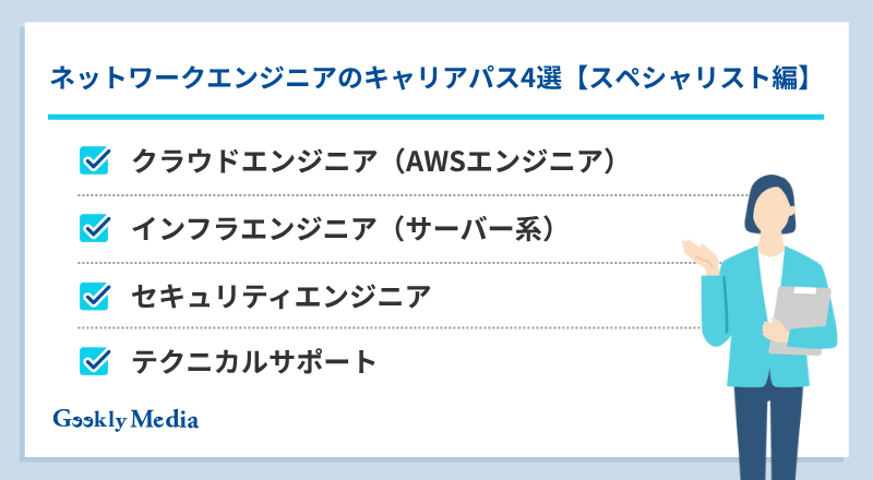 ネットワークエンジニア キャリアパス