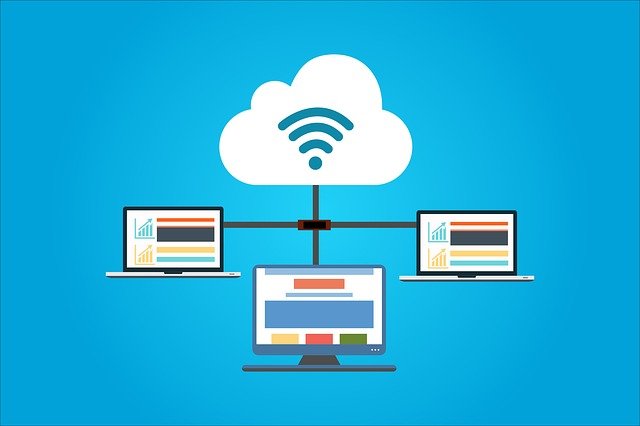 cloud, computer, hosting