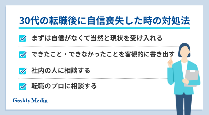 30代 転職後 自信喪失