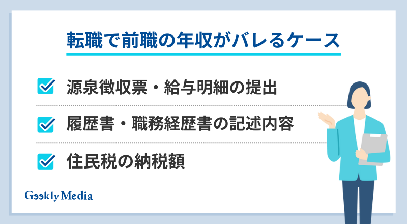 源泉徴収票 未提出 ばれる