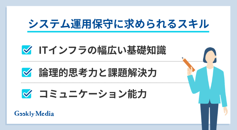 運用保守 仕事内容