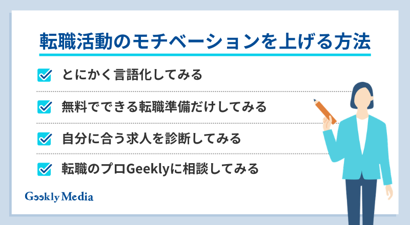 転職活動 やる気が出ない