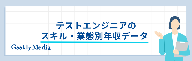 テストエンジニア 年収