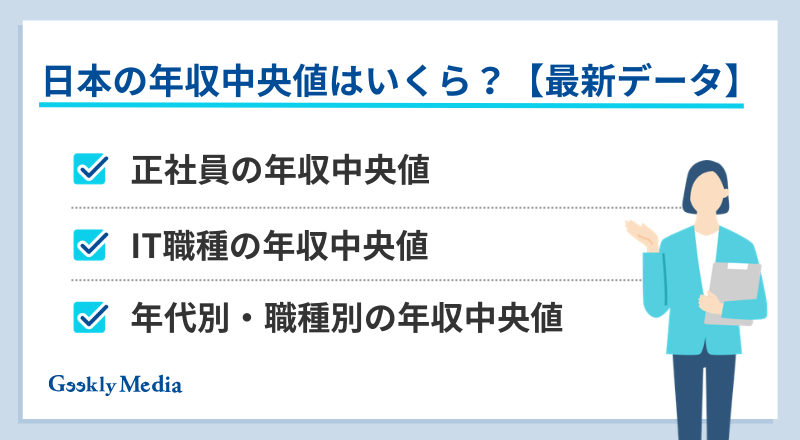 年収 中央 値