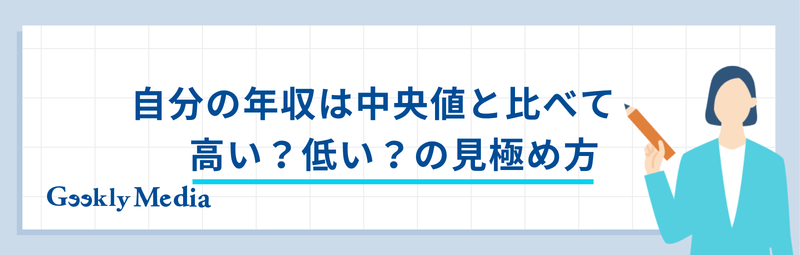 年収 中央 値