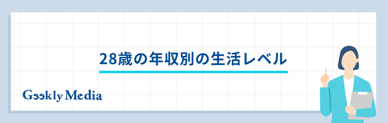 28歳 平均年収