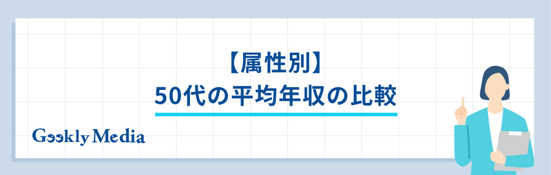 50代 平均年収