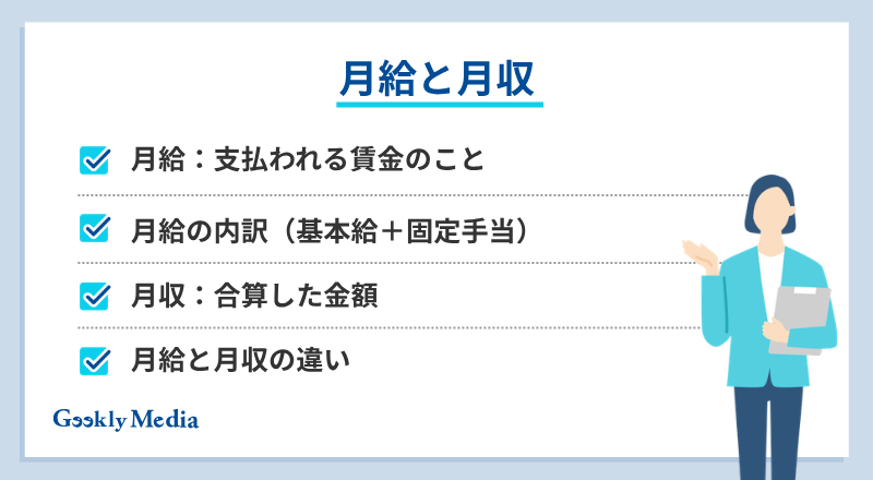 月給 と は