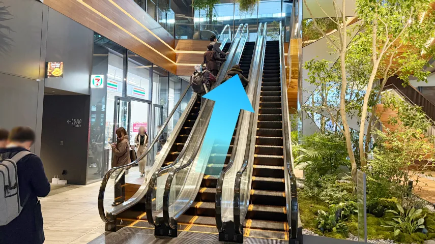 渋谷アクシュ入口からオフィスまでのルート 2枚目