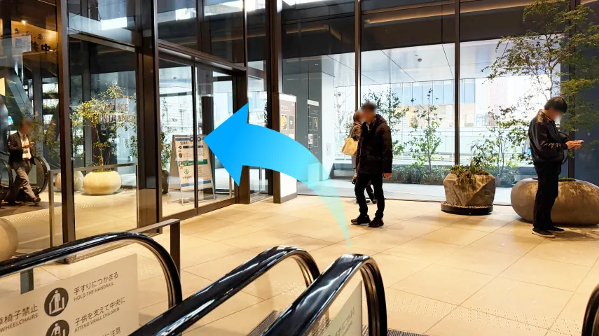 渋谷アクシュ入口からオフィスまでのルート 3枚目