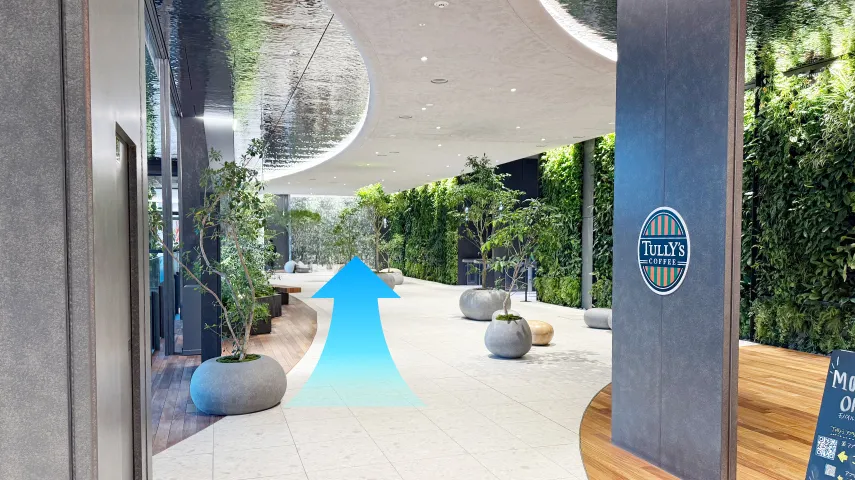 渋谷アクシュ入口からオフィスまでのルート 5枚目