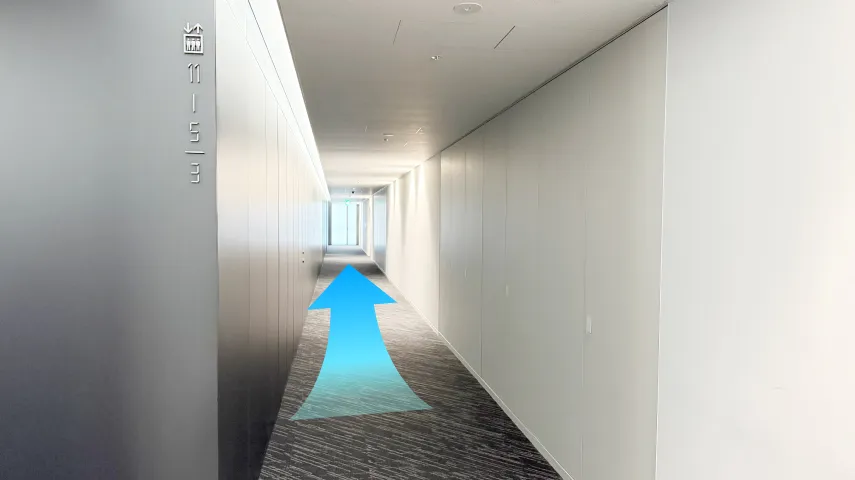 渋谷アクシュ入口からオフィスまでのルート 8枚目