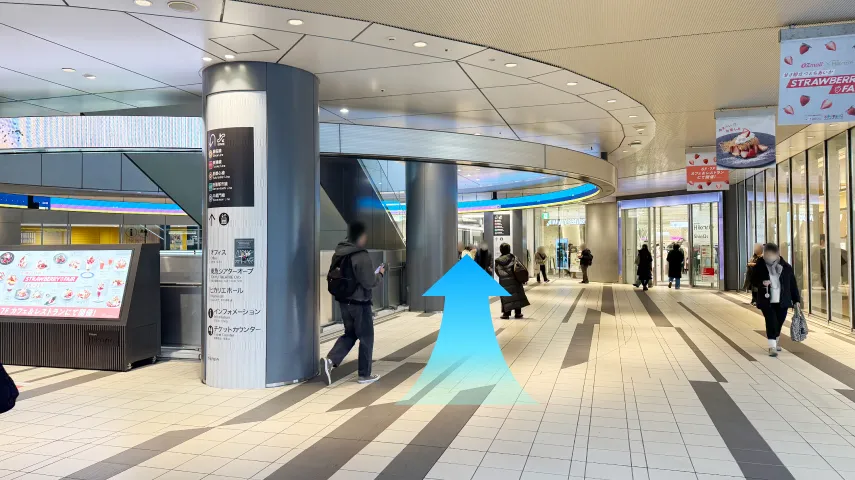 東京メトロ銀座線からのアクセス 5枚目