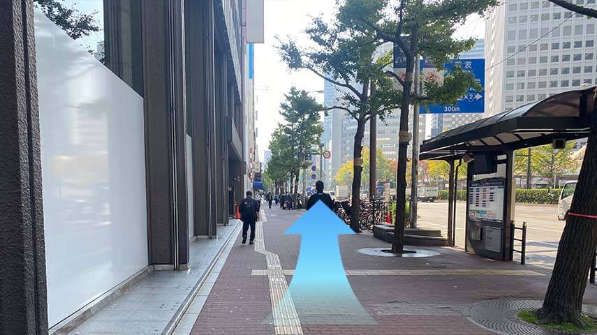 阪急 梅田駅からのアクセス 9枚目