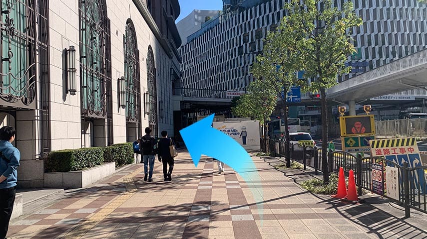 JR 大阪駅からのアクセス 2枚目