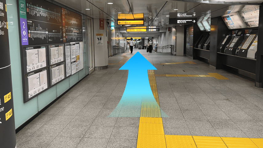 東急電鉄・東京メトロ(銀座線除く)からのアクセス 2枚目